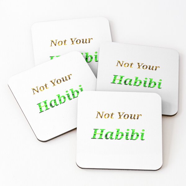 Item preview, Not Your Habibi - Funny And Cute Quotes designed and sold by Designspot2020.