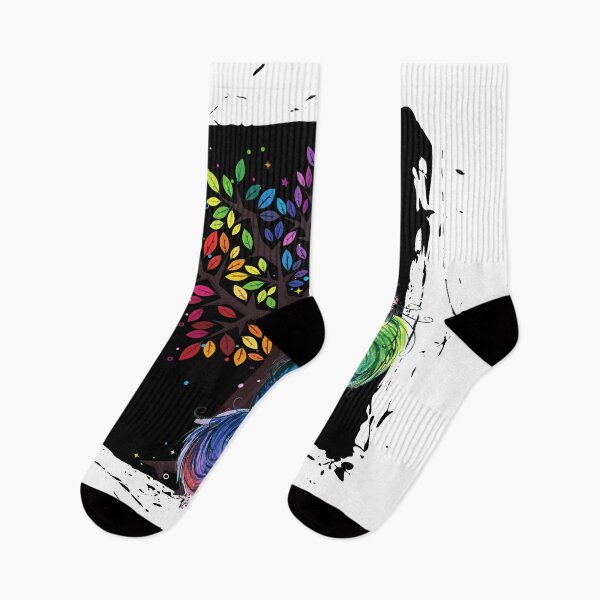 Item preview, Rainbow cat and tree of life designed and sold by courtney petersen.