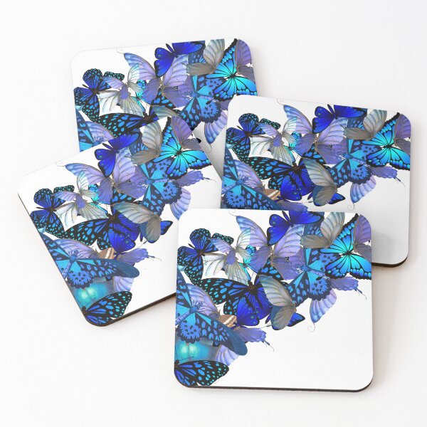 Item preview, Blue butterfly pattren  designed and sold by Sisy04.