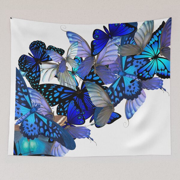 Item preview, Blue butterfly pattren  designed and sold by Sisy04.