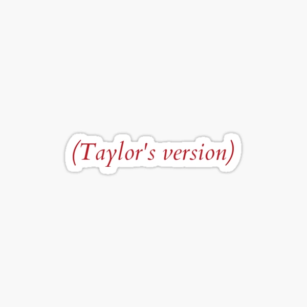 taylor’s version stars Sticker for Sale by grcngersnixx