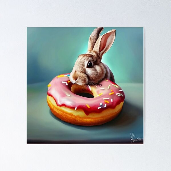 Item preview, Rabbit donut designed and sold by Steeshirts.