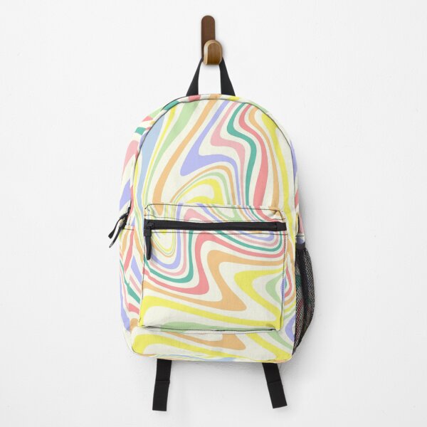 Item preview, Pastel Rainbow Distorted Lines designed and sold by STUDIO MORE Los Angeles.