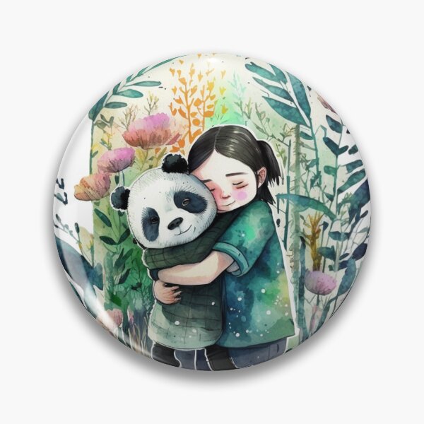Item preview, just a girl who loves pandas designed and sold by printiesart.