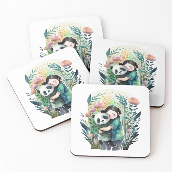 Item preview, just a girl who loves pandas designed and sold by printiesart.