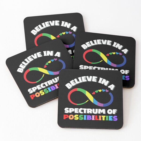 Item preview, Believe In A Spectrum Of Possibilities designed and sold by For Little Monkeys.