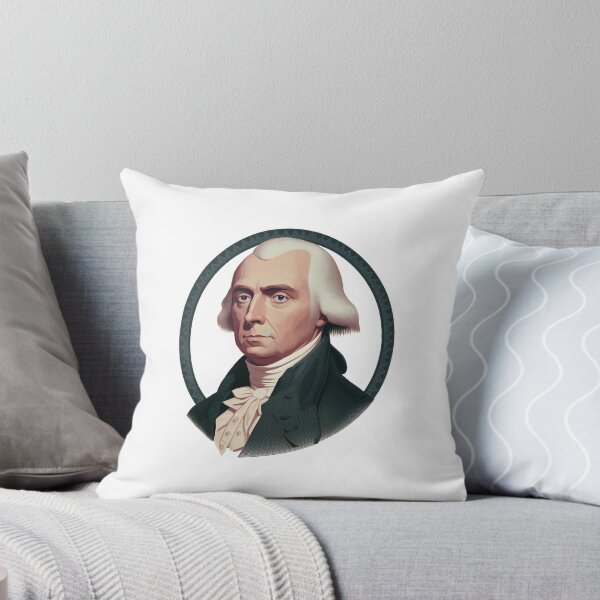 Artikelvorschau, Patriotisches Porträt von Präsident James Madison entworfen und verkauft von The Junto Shop.