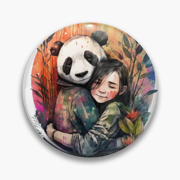Item preview, just a girl who loves pandas designed and sold by printiesart.