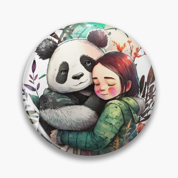 Item preview, just a girl who loves pandas designed and sold by printiesart.