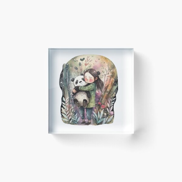 Item preview, just a girl who loves pandas designed and sold by printiesart.