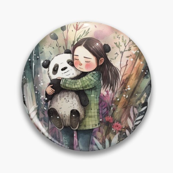 Item preview, just a girl who loves pandas designed and sold by printiesart.