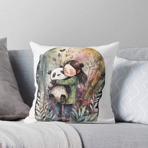 Item preview, just a girl who loves pandas designed and sold by printiesart.