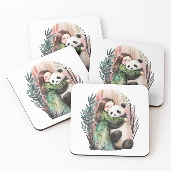 Item preview, just a girl who loves pandas designed and sold by printiesart.