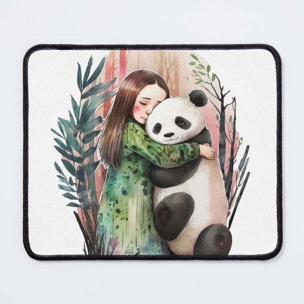 Item preview, just a girl who loves pandas designed and sold by printiesart.