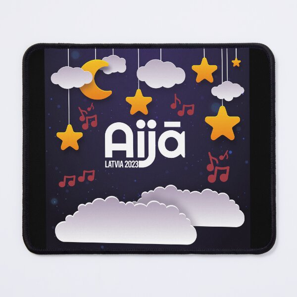 Item preview, Aijā - Sudden Lights - Latvia - Eurovision 2023 designed and sold by Vision-Tees.