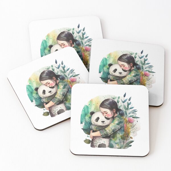 Item preview, just a girl who loves pandas designed and sold by printiesart.