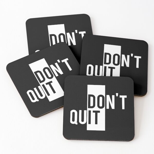 Item preview, Don’t Quit designed and sold by Alseldotcom.