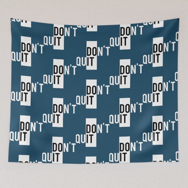Item preview, Don’t Quit designed and sold by Alseldotcom.