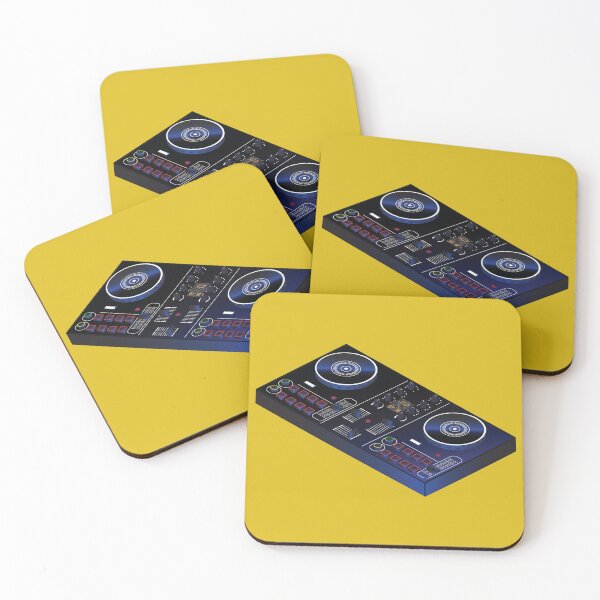 Item preview, DJ controller, Dj set, funny DJ design, mixing, scratching, music, gift for dj, disc jockey, turntable, dj controller designed and sold by wondertree.