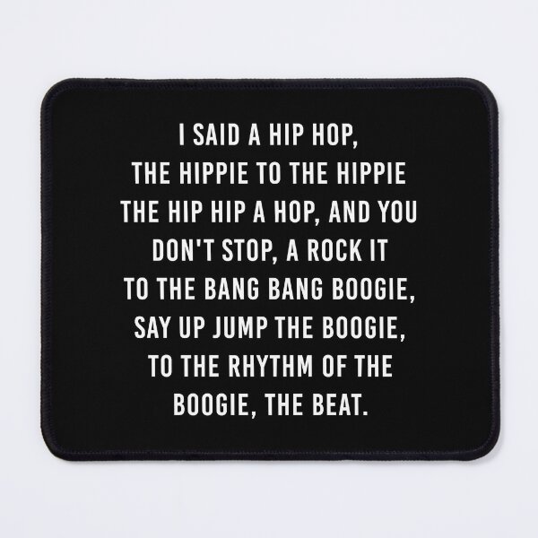 Item preview, I said a hip hop The hippie designed and sold by Alseldotcom.