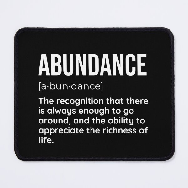 Item preview, Abundance: Embrace the Richness of Life with our Inspiring Design designed and sold by SimpliText.