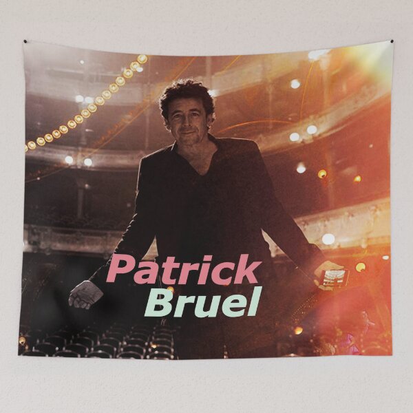 Aperçu de l'œuvre Stade TOURNEE en ACOUSTIQUE Patrick Bruel Héros créée et vendue par hgnulaityen.