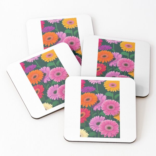 Item preview, Gerbera daisy flower artwork designed and sold by GroovyDino.