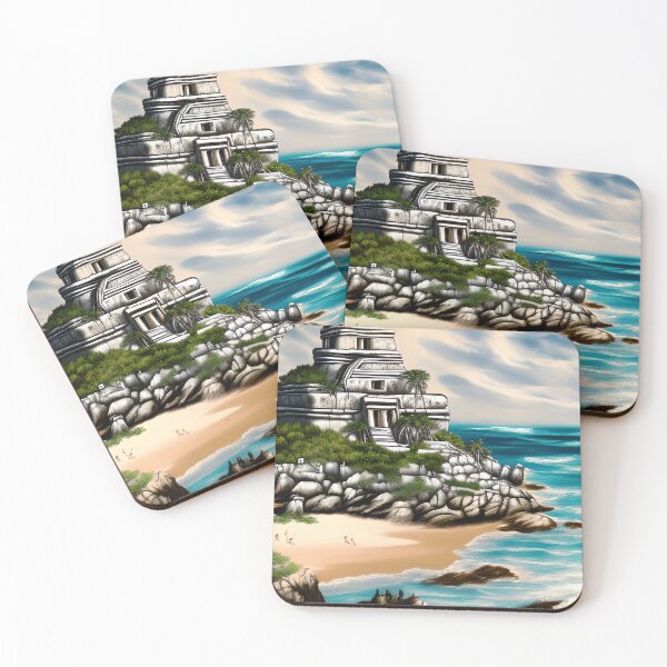 Item preview, Tulum, A City by the Sea (One of a Series) designed and sold by ArteTeoma.