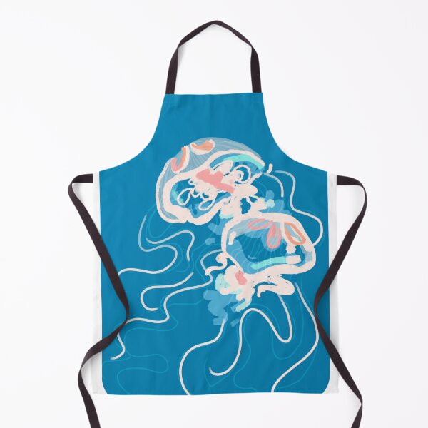 Item preview, Aesthetic Blue Jellyfish designed and sold by alinas-arts.