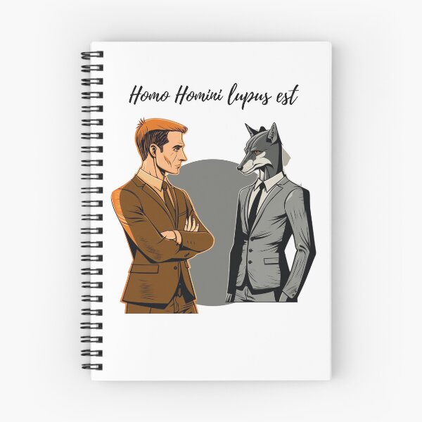 Item preview, Man is wolf to man designed and sold by Verkansen.