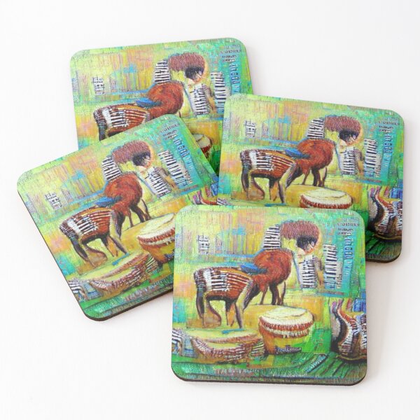 Item preview, AI Art Musical Drums Bongos designed and sold by MugsNstuff Live Love Create!.