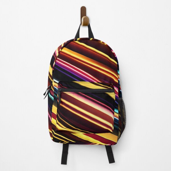 Item preview, Abstract Neon Diagonal Lines Print designed and sold by calibrit.