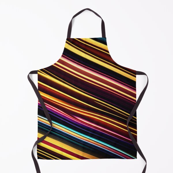 Item preview, Abstract Neon Diagonal Lines Print designed and sold by calibrit.