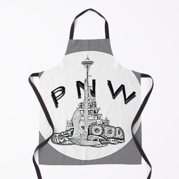 Item preview, Foss Tug and Seattle Space Needle Design designed and sold by Jason Mosley.