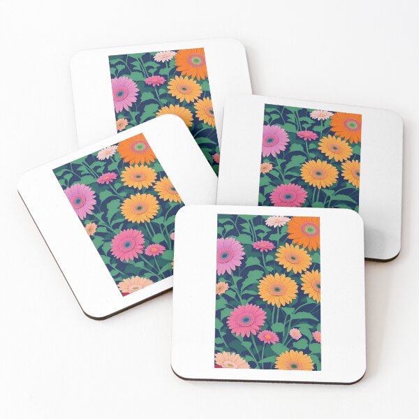 Item preview, Gerbera daisy flower artwork designed and sold by GroovyDino.