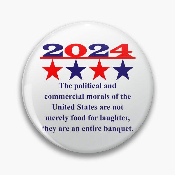 Artikelvorschau, The Political And Commercial Morals - Political Quote entworfen und verkauft von CrankyOldDude.