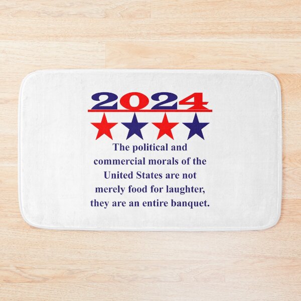 Item preview, The Political And Commercial Morals - Political Quote  designed and sold by CrankyOldDude.