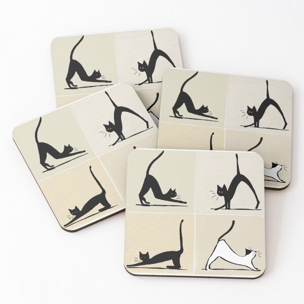 Item preview, Yoga cats designed and sold by Relephants.