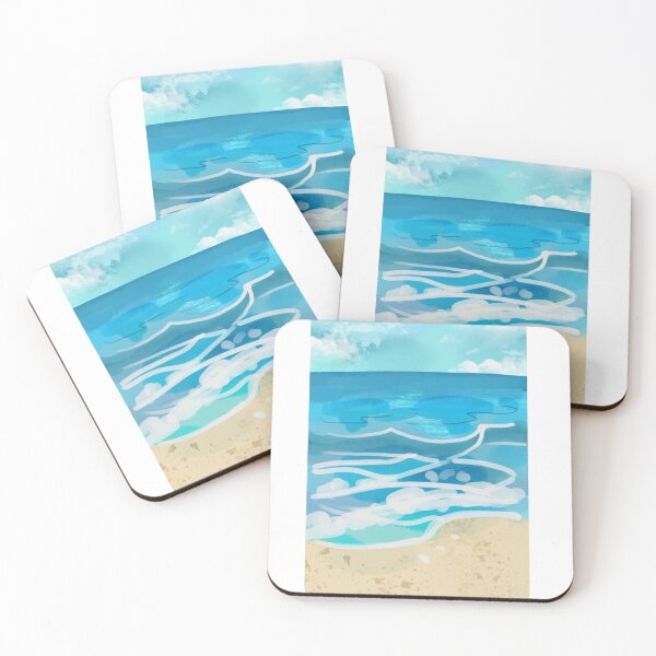 Item preview, Sunny Ocean Beach Day designed and sold by alinas-arts.