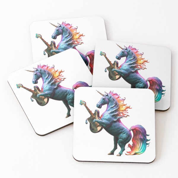 Item preview, Wounderful Unicorn - Playing Guitar designed and sold by GloriousArtSKD.