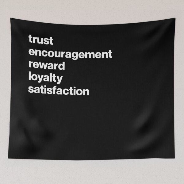 Item preview, David Brent Quote, Trust Encouragement Reward Loyalty Satisfaction designed and sold by oldflames.