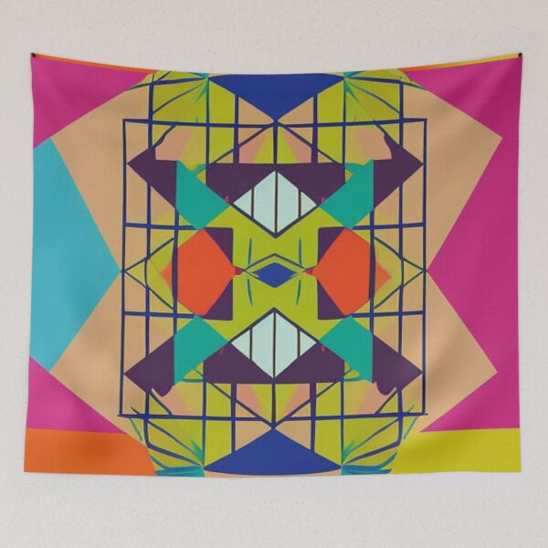 Item preview, AI Art African Drums Abstract African Print designed and sold by MugsNstuff Live Love Create!.
