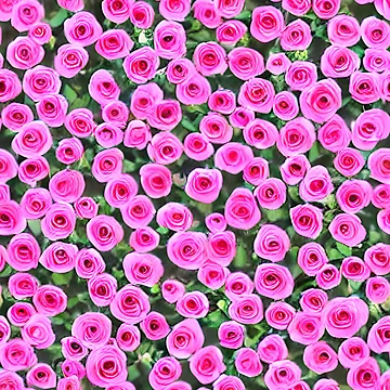 Artwork thumbnail, Pink Roses Flowers Pattern by Sweet Zoe Shop