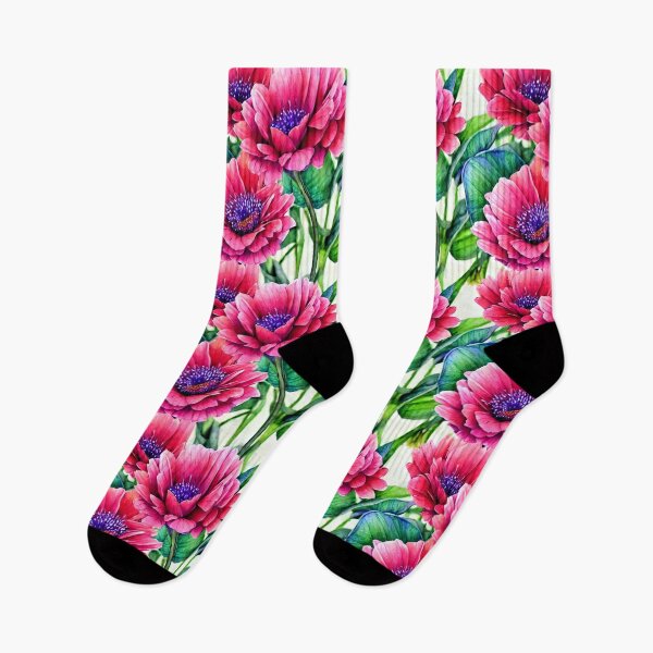 Item preview, Red Oriental Poppies  designed and sold by Sweet  Zoe Shop.