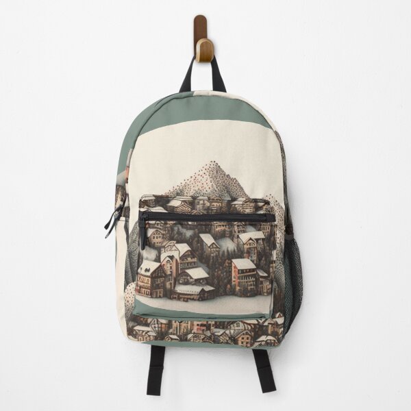 Item preview, Mini Mountain Snow Village designed and sold by Vetrotek.
