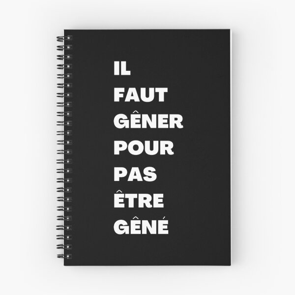 Item preview, IL FAUT GÊNER POUR PAS ÊTRE GÊNÉ designed and sold by RealHyper.