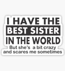 Fun Little Sister Gifts – Perfect Little Sister Birthday Gift – Gifts for Little Sister – Sticker