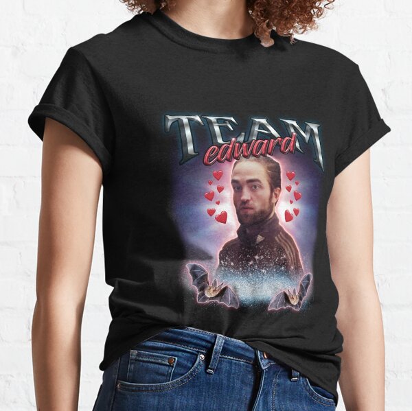 Team Edward Twilight Cursed Fan Collage Classic T-Shirt
