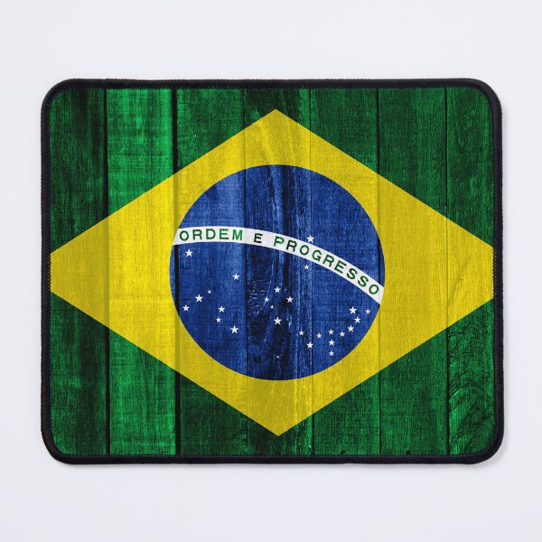 Item preview, Wood flag of Brazil designed and sold by Dr-Pen.