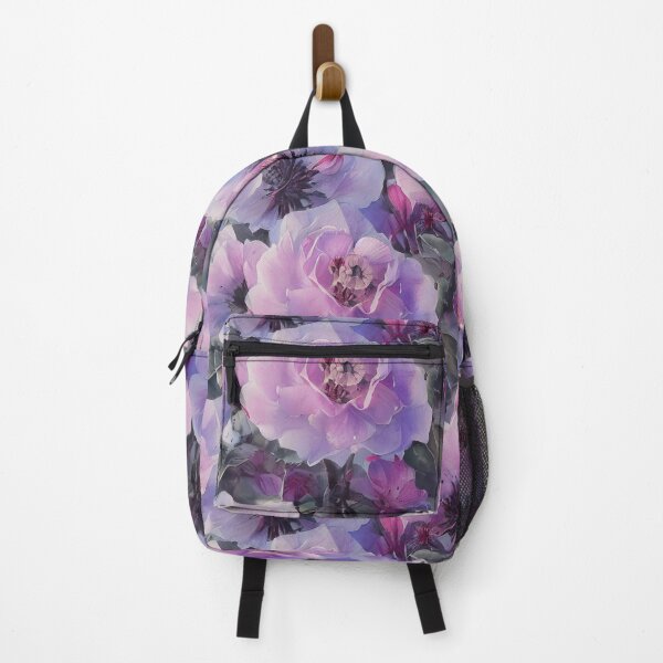 Item preview, Pink and Purple Flower Pattern designed and sold by Sweet Zoe Shop.